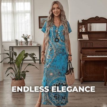 Maxi Dresses - Lace Drop