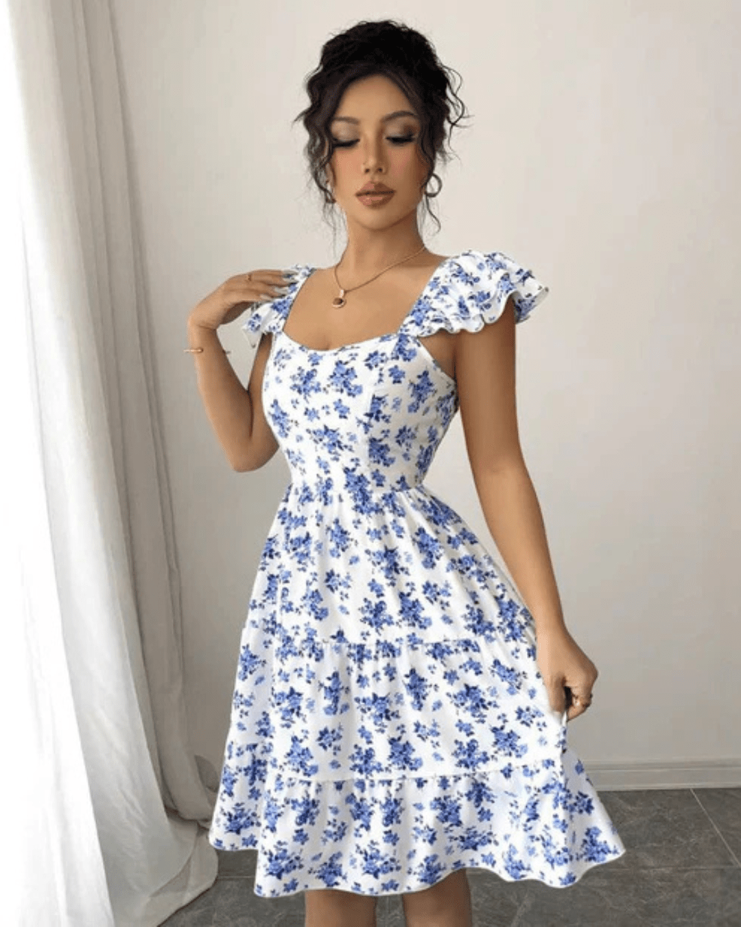 Lace Drop Women's Hollow Out Beach Vacation Dress | Summer Resort Maxi Dress - Lace Drop
