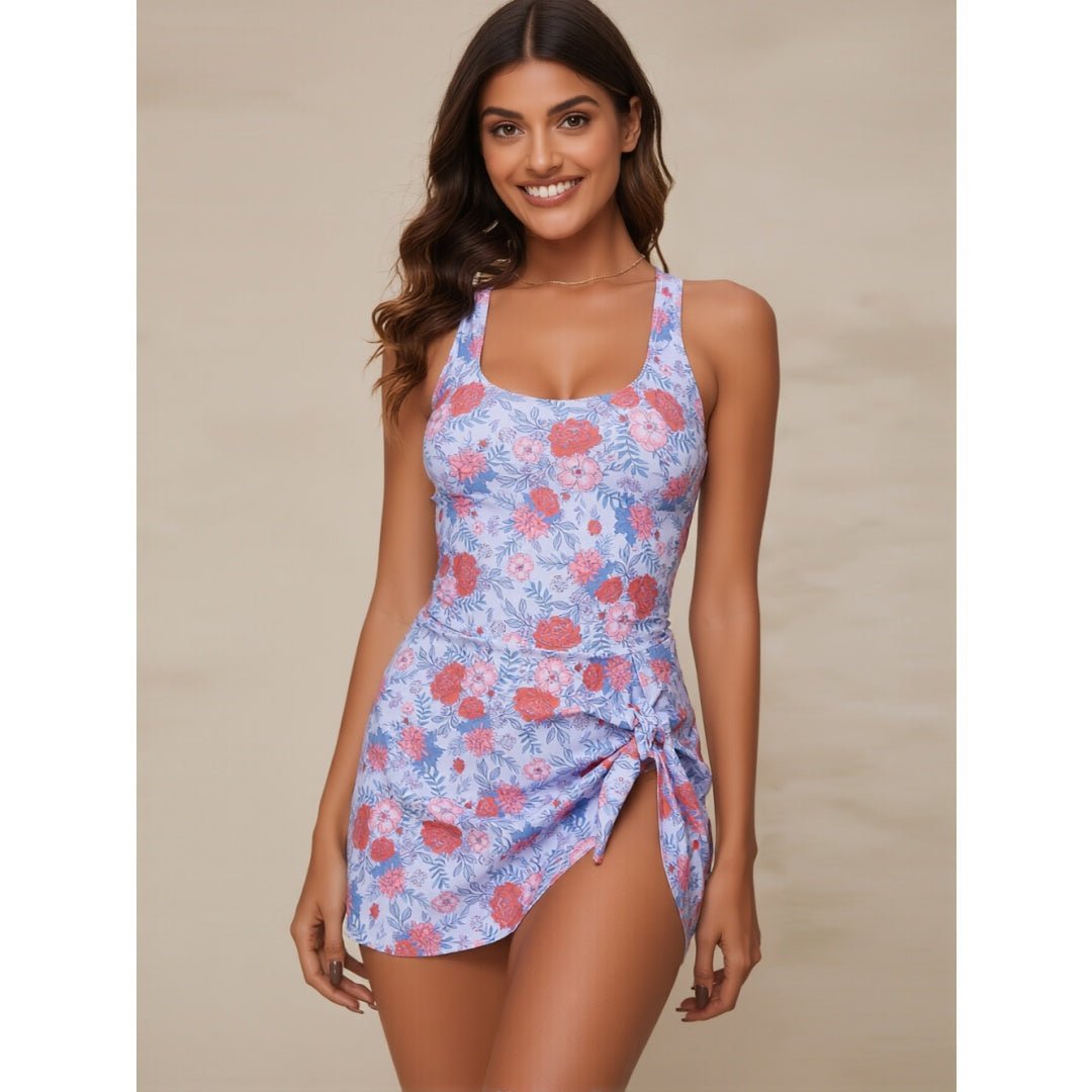 Ladies' Casual Swimsuit - KA - P16 - 09 - Lace Drop
