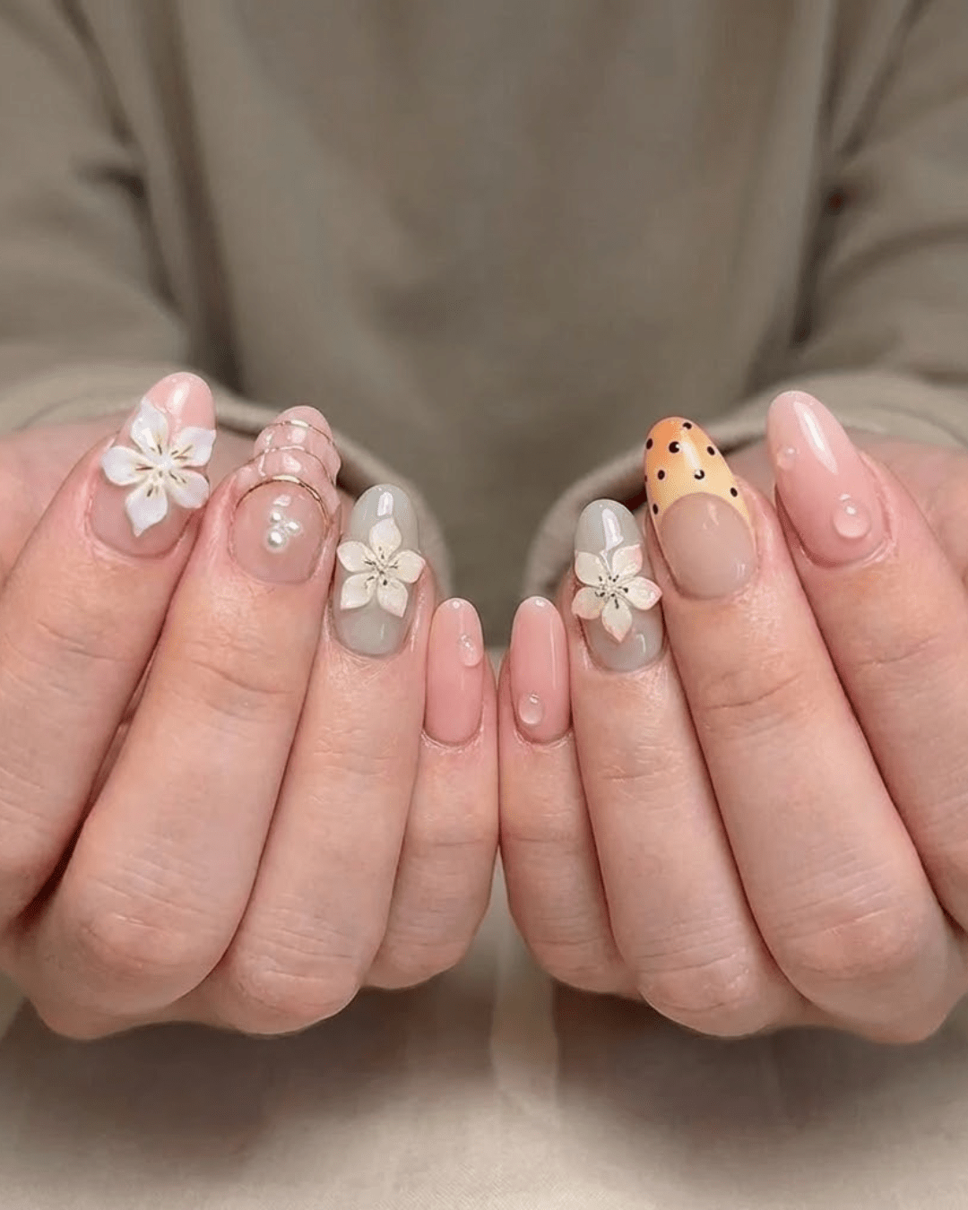 Powder Lily Fairy Nude Nails - Le Clou