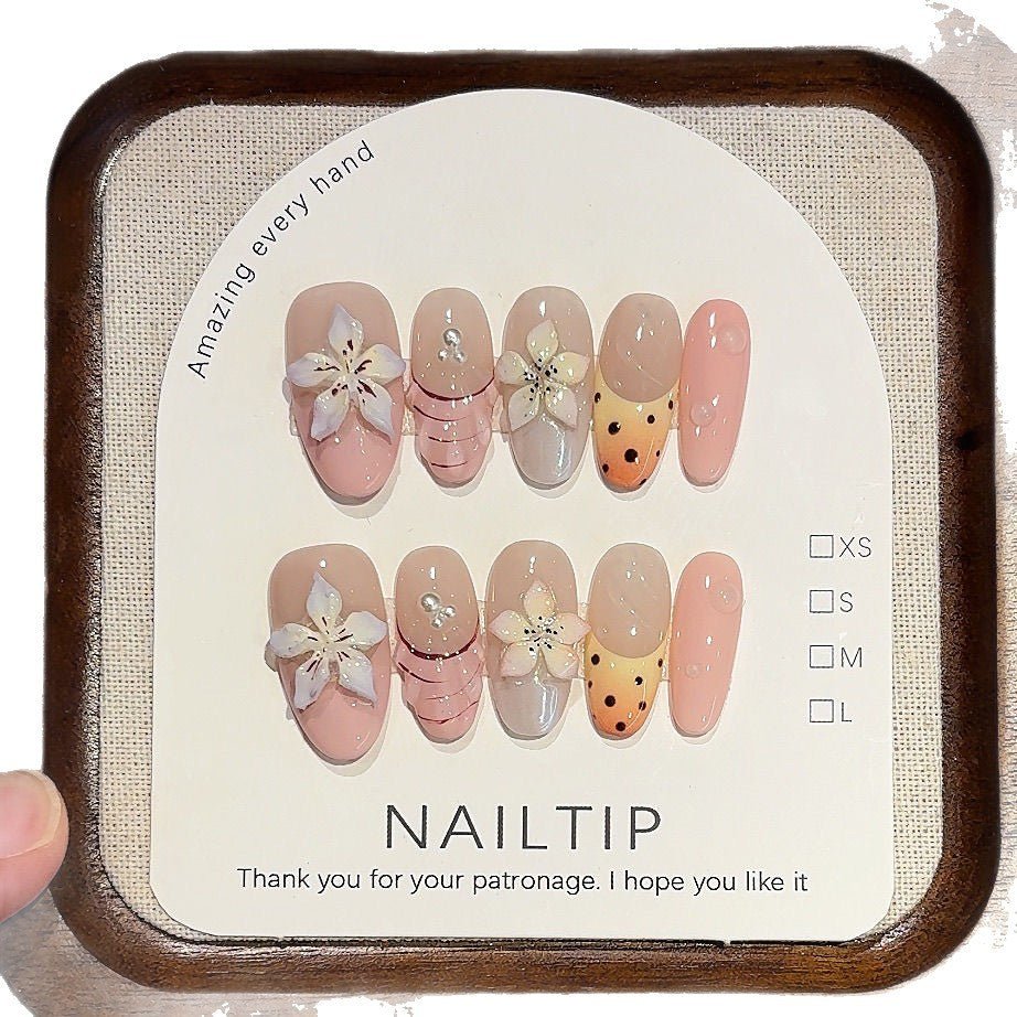 Powder Lily Fairy Nude Nails - Le Clou
