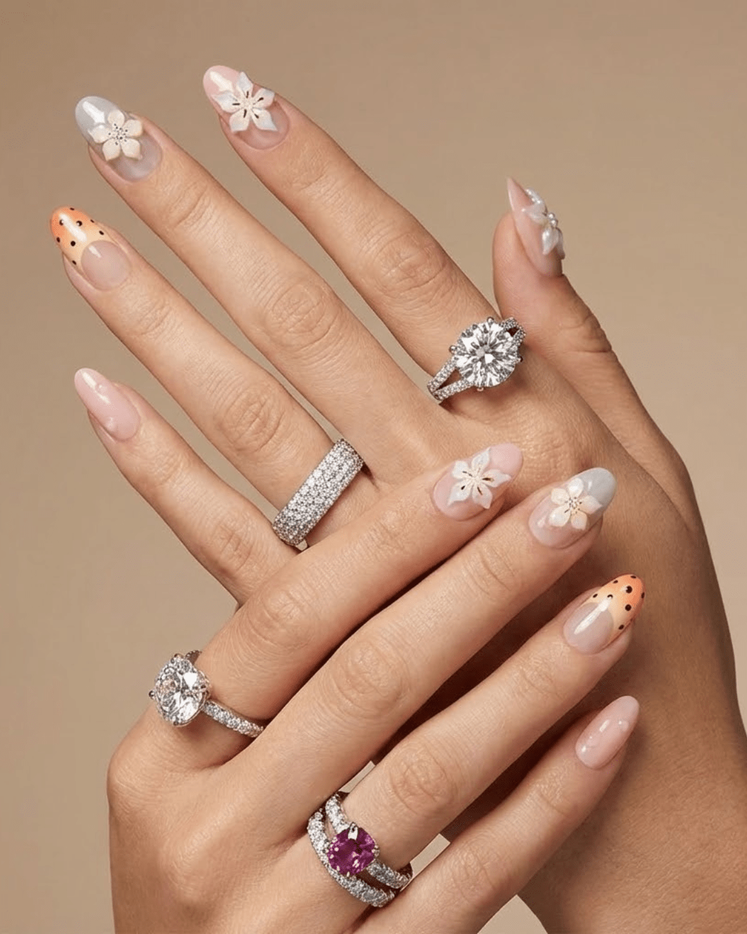Powder Lily Fairy Nude Nails - Le Clou