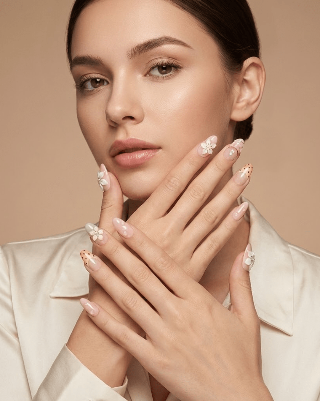 Powder Lily Fairy Nude Nails - Le Clou